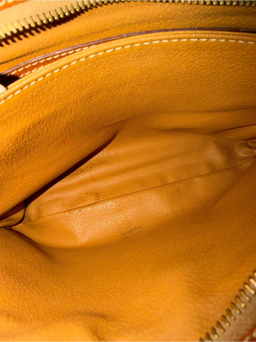 Celine Macadam Canvas Clutch Brown Leather Trim Vintage Designer - Picture 12 of 12